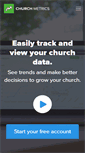 Mobile Screenshot of churchmetrics.com
